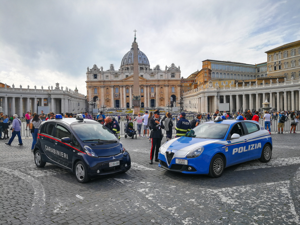 Police Cars in Italy